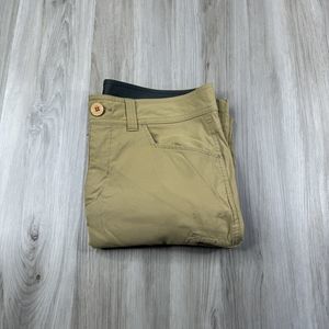 Eddie Bauer Pants Mens Size 33x30 Beige First Ascent Guide Cargo Stretch Outdoor